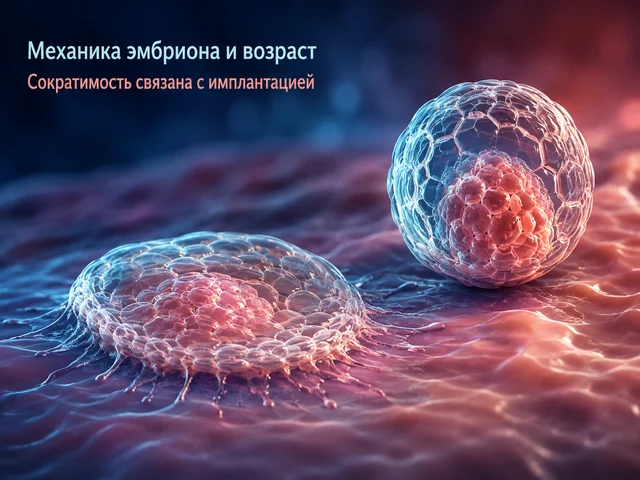 Возраст женщины связан с механикой эмбриона при имплантации - Nature