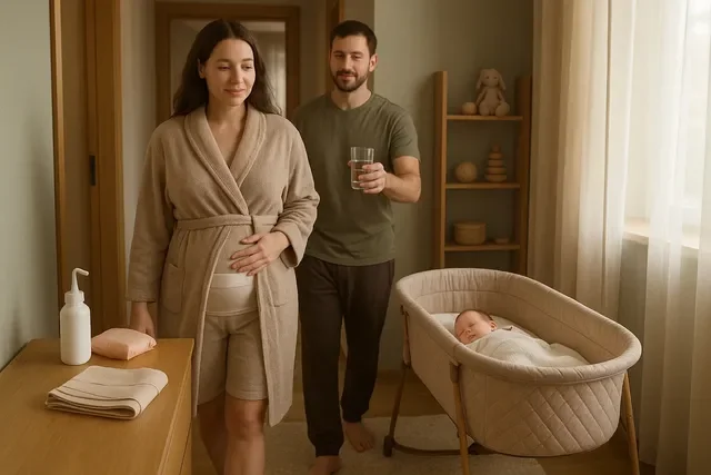 «После родов: заживление после естественных родов и кесарева — бережный уход дома»