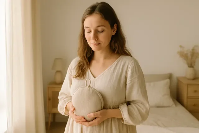 Уход за грудью после родов, спокойная мама дома