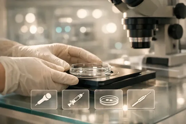 Экстракорпоральное оплодотворение: как это выглядит в лаборатории и что происходит по шагам