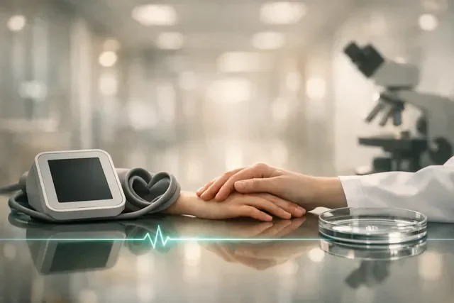 ЭКО и давление: контроль без паники и безопасная терапия