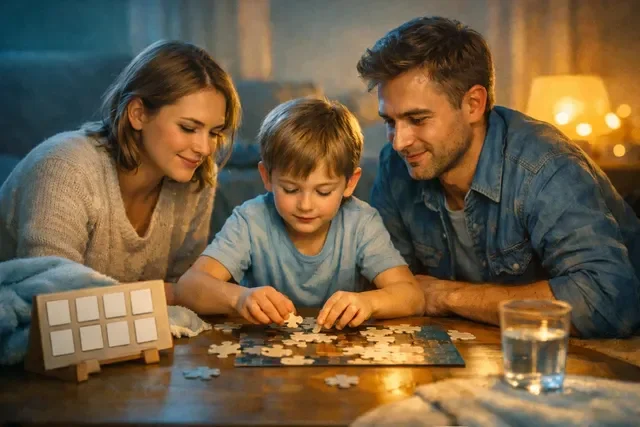 Привязанность приемного ребенка: мама и папа создают спокойную рутину в первые месяцы дома