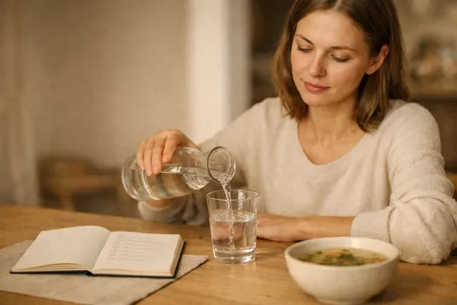 Вода и отёки в протоколе ЭКО: спокойный питьевой режим, заметки и комфорт без перегибов