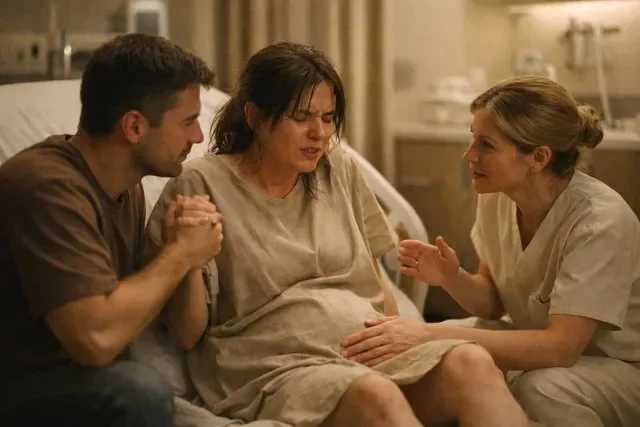 Потуги и момент рождения: спокойная поддержка и ясные шаги в родзале