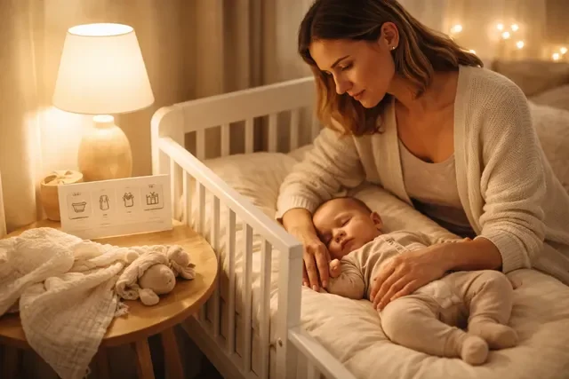 Самостоятельное засыпание без слёз: безопасные шаги для семьи