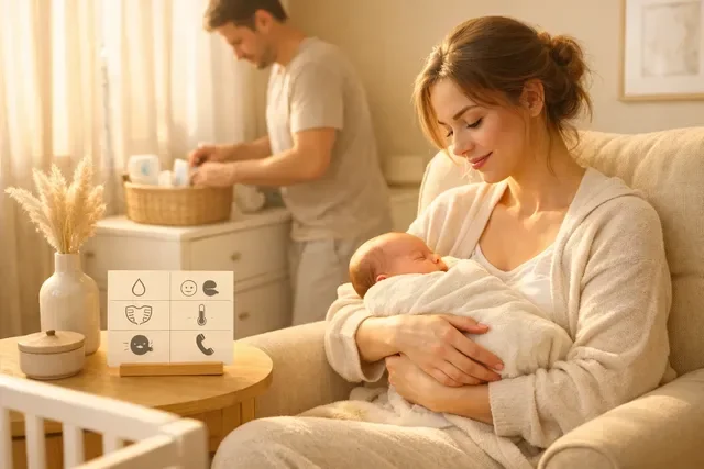 Первые дни дома с новорождённым: что нормально и когда звать врача