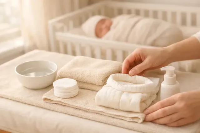 Домашний уход за пупком: подготовка безопасного набора