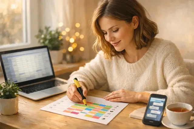 Сравнение клиник ЭКО: живой чек-лист и отзывы на уютном столе