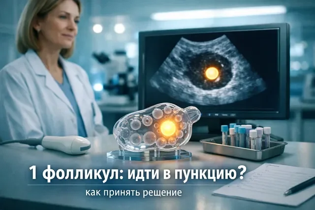 Один фолликул в цикле ЭКО: врач объясняет, когда идти на пункцию Один фолликул в цикле ЭКО: врач объясняет, когда идти на пункцию