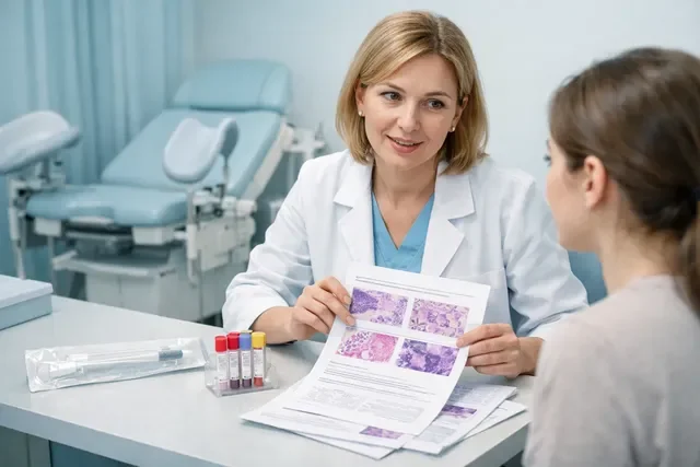 Пайпель-биопсия эндометрия перед ЭКО: врач и результаты гистологии Пайпель-биопсия эндометрия перед ЭКО: врач и результаты гистологии