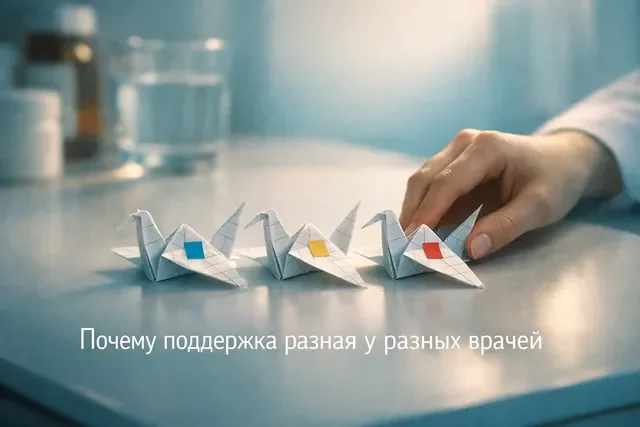 Почему поддержка после переноса разная у разных врачей
