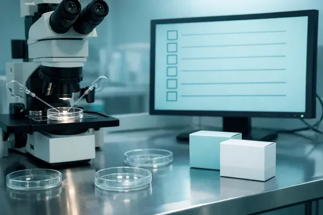 Чем заменить, если нет в аптеке: нейтральные упаковки и список шагов на экране в лаборатории без надписей