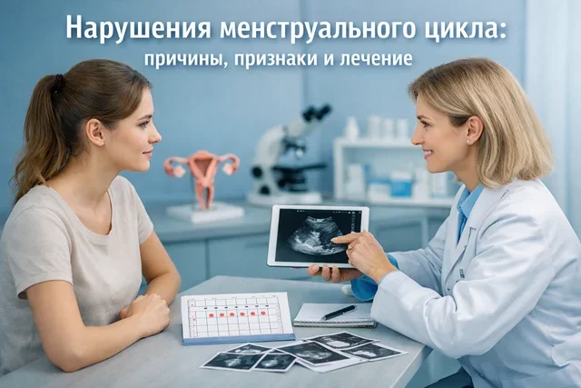 Нарушения менструального цикла: причины, признаки и лечение
