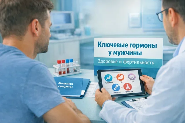 Ключевые гормоны в жизни мужчины: влияние на здоровье и фертильность Ключевые гормоны в жизни мужчины: влияние на здоровье и фертильность