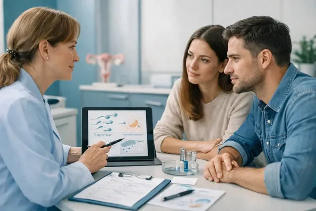 Сколько живут сперматозоиды: врач объясняет паре фертильное окно и сроки зачатия