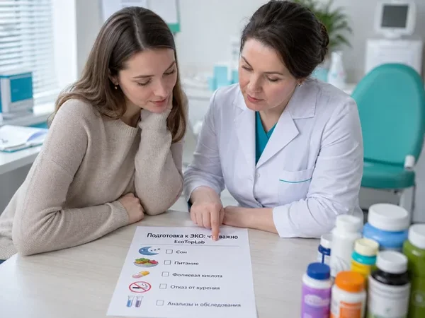 Женщина оформляет документы на ЭКО по ОМС в 2026 году