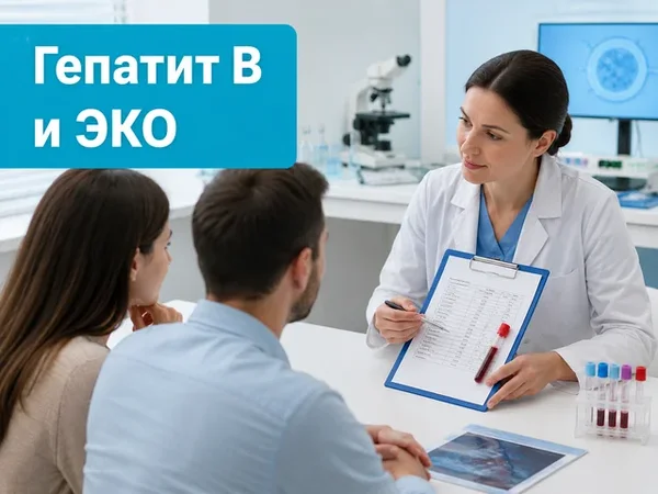 Гепатит B и ЭКО: врач объясняет анализы перед протоколом