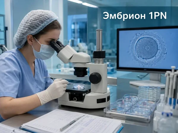 Эмбрион 1PN при ЭКО: один пронуклеус и развитие бластоцисты