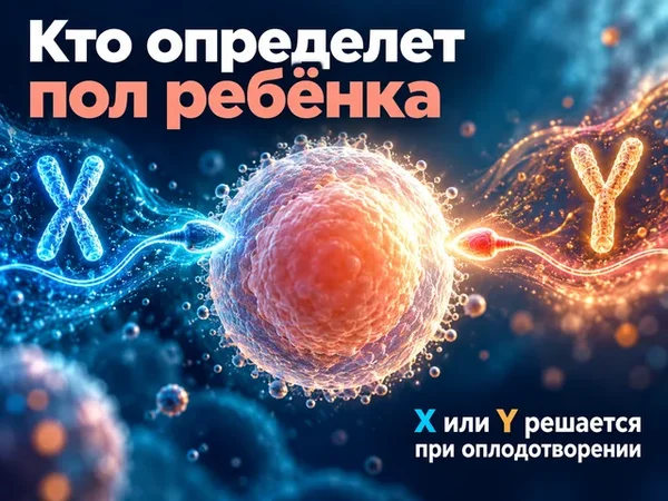 Яйцеклетка и два условных сперматозоида с X- и Y-хромосомами на схеме оплодотворения Яйцеклетка и два условных сперматозоида с X- и Y-хромосомами на схеме оплодотворения